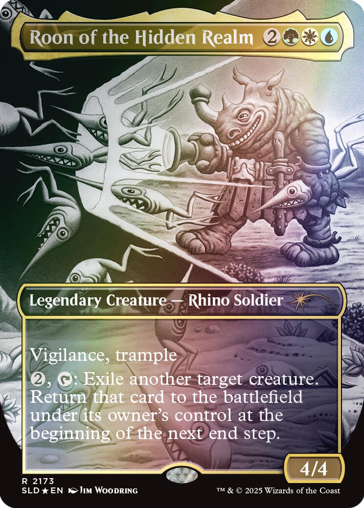 Roon of the Hidden Realm (Rainbow Foil) [Secret Lair Drop Series] | Deep Dive Games St. Marys