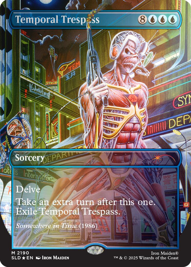 Temporal Trespass (Rainbow Foil) [Secret Lair Drop Series] | Deep Dive Games St. Marys