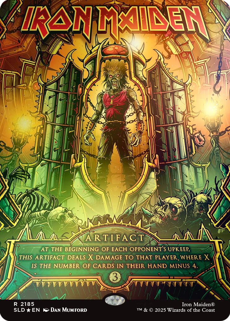 Iron Maiden (Rainbow Foil) [Secret Lair Drop Series] | Deep Dive Games St. Marys