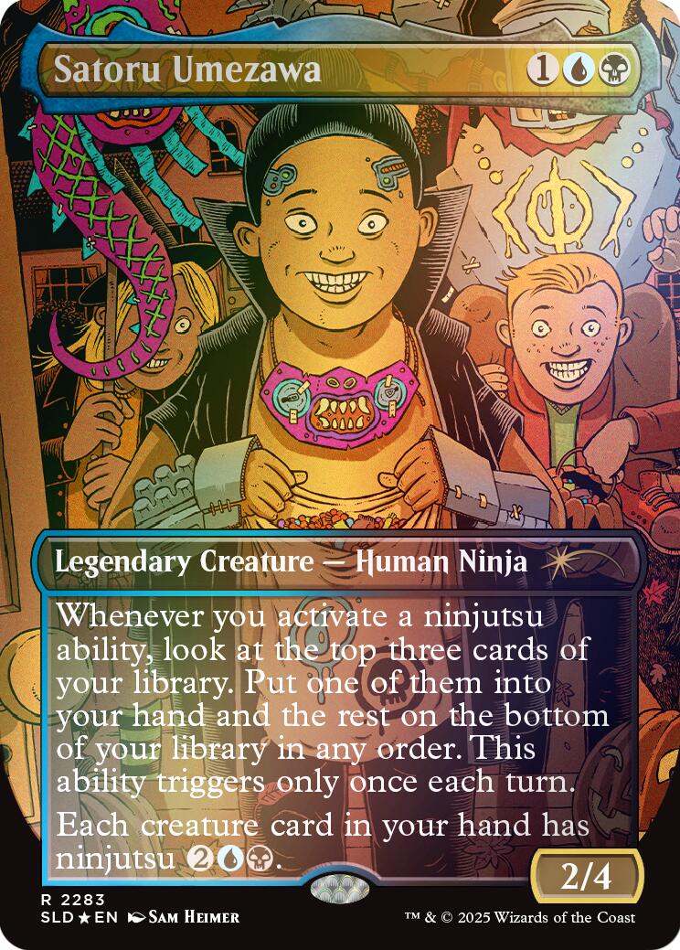 Satoru Umezawa (Rainbow Foil) [Secret Lair Drop Series] | Deep Dive Games St. Marys