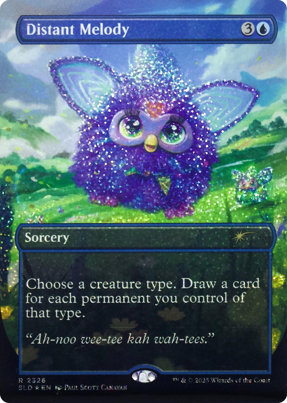 Distant Melody (2311) (Confetti Foil) [Secret Lair Drop Series] | Deep Dive Games St. Marys