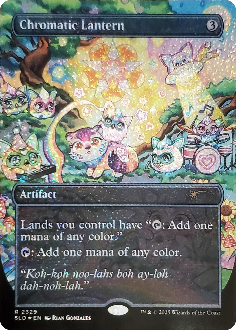 Chromatic Lantern (2329) (Confetti Foil) [Secret Lair Drop Series] | Deep Dive Games St. Marys