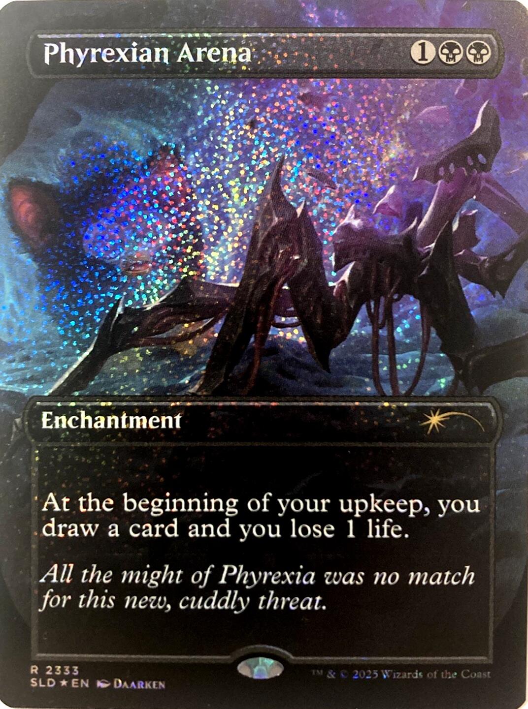 Phyrexian Arena (Confetti Foil) [Secret Lair Drop Series] | Deep Dive Games St. Marys