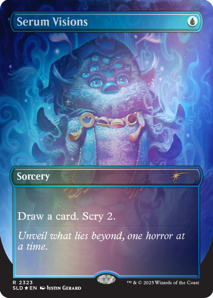 Serum Visions (2323) (Rainbow Foil) [Secret Lair Drop Series] | Deep Dive Games St. Marys