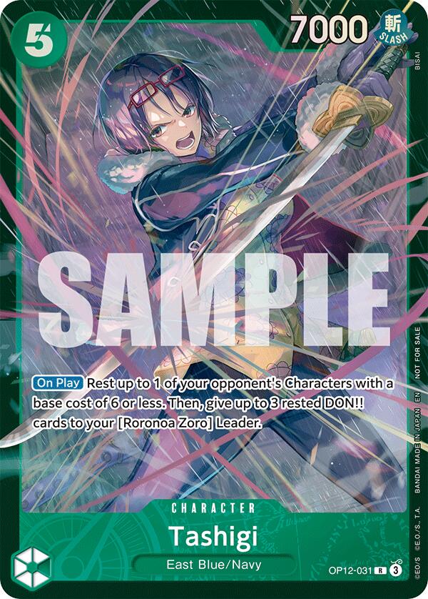 Tashigi (Store Treasure Cup 2025) [One Piece Promotion Cards] | Deep Dive Games St. Marys