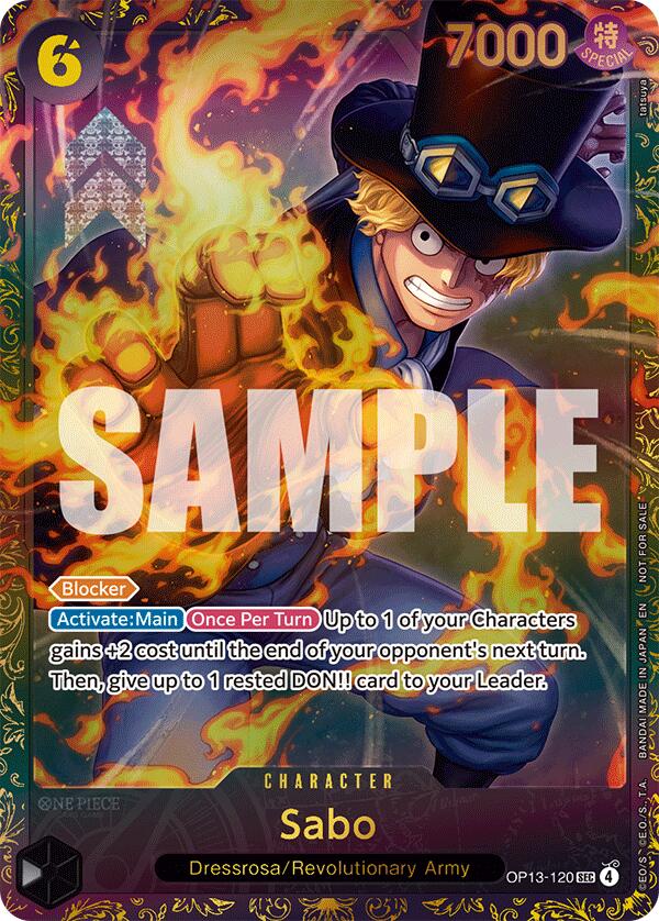 Sabo (Store Treasure Cup 2025) [One Piece Promotion Cards] | Deep Dive Games St. Marys