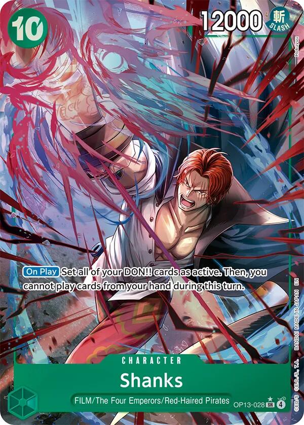 Shanks (Alternate Art) [Carrying On His Will] | Deep Dive Games St. Marys
