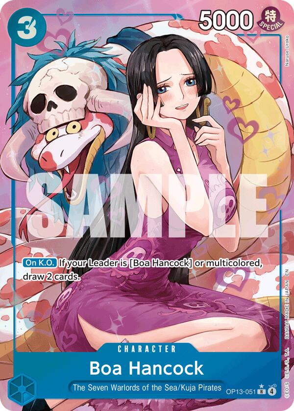 Boa Hancock (Alternate Art) [Carrying On His Will] | Deep Dive Games St. Marys