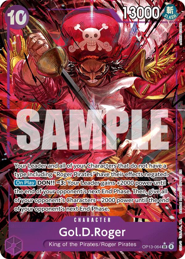 Gol.D.Roger (Alternate Art) [Carrying On His Will] | Deep Dive Games St. Marys
