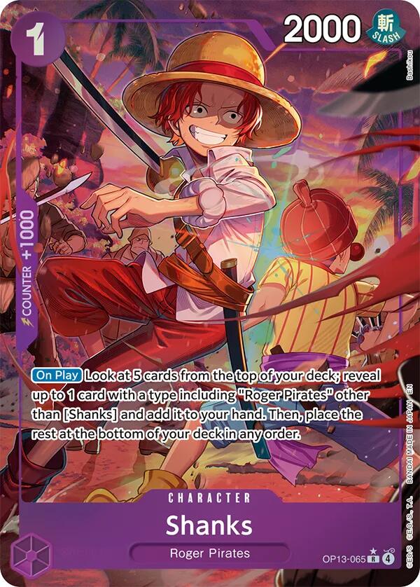 Shanks (Alternate Art) [Carrying On His Will] | Deep Dive Games St. Marys