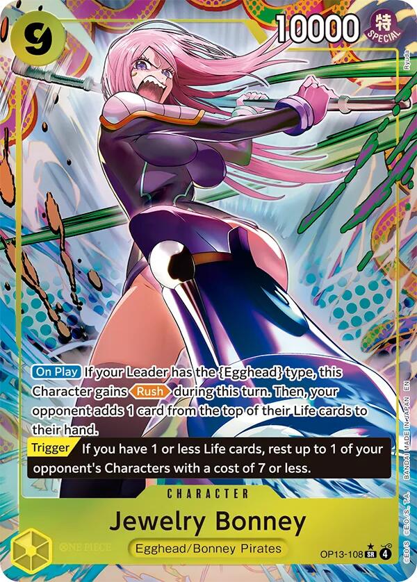 Jewelry Bonney (Alternate Art) [Carrying On His Will] | Deep Dive Games St. Marys