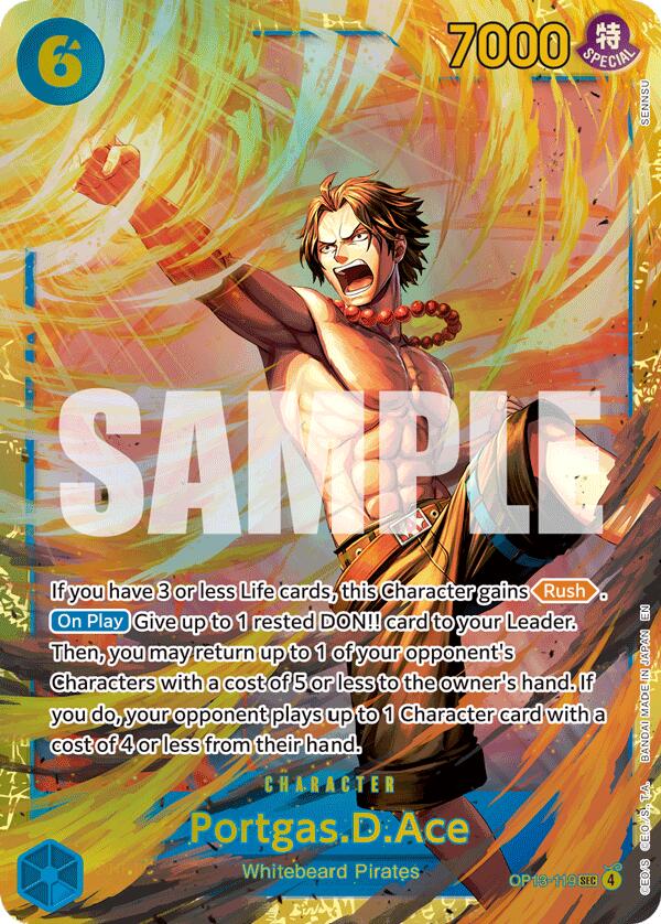 Portgas.D.Ace (119) [Carrying On His Will] | Deep Dive Games St. Marys