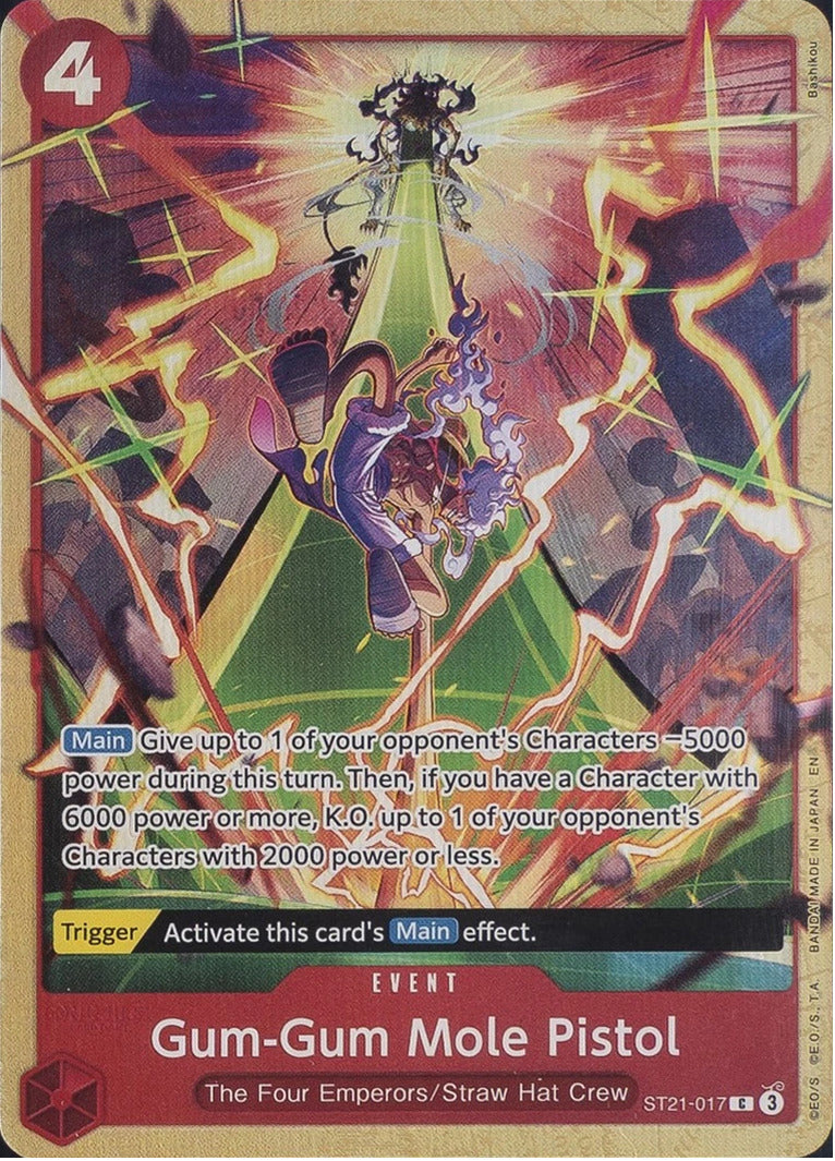 Gum-Gum Mole Pistol (Premium Card Collection -Best Selection Vol.5) [One Piece Promotion Cards] | Deep Dive Games St. Marys