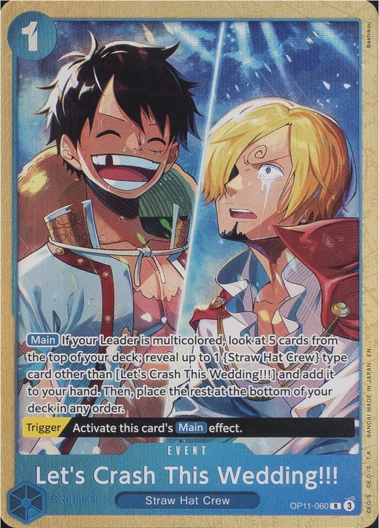 Let's Crash This Wedding!!! [One Piece Promotion Cards] | Deep Dive Games St. Marys