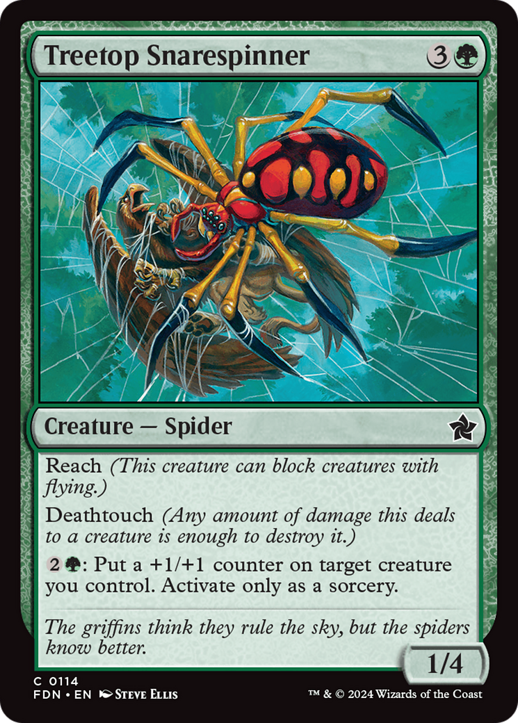 Treetop Snarespinner [Foundations] | Deep Dive Games St. Marys