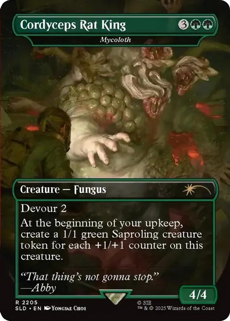 Cordyceps Rat King - Mycoloth [Secret Lair Drop Series] | Deep Dive Games St. Marys