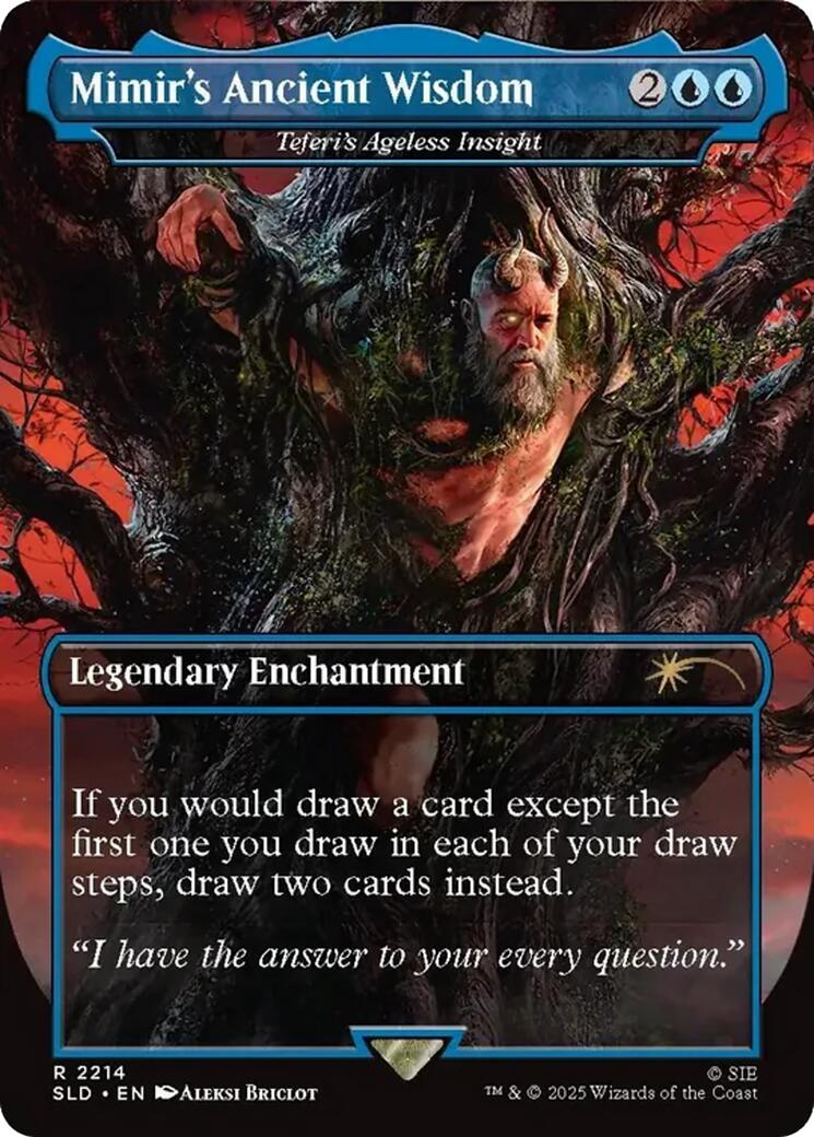 Mimir's Ancient Wisdom - Teferi's Ageless Insight [Secret Lair Drop Series] | Deep Dive Games St. Marys
