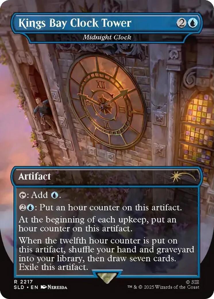 Kings Bay Clock Tower - Midnight Clock [Secret Lair Drop Series] | Deep Dive Games St. Marys
