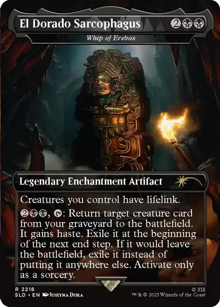 El Dorado Sarcophagus - Whip of Erebos [Secret Lair Drop Series] | Deep Dive Games St. Marys