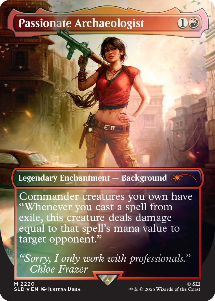 Passionate Archaeologist (Rainbow Foil) [Secret Lair Drop Series] | Deep Dive Games St. Marys
