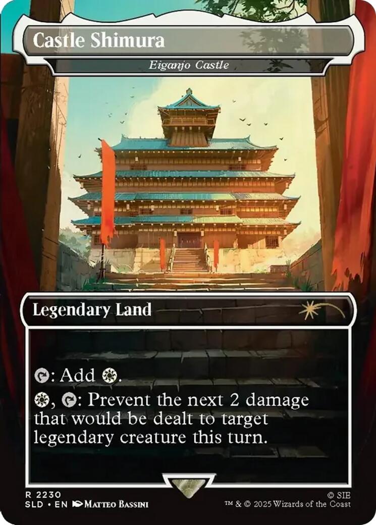 Castle Shimura - Eiganjo Castle [Secret Lair Drop Series] | Deep Dive Games St. Marys