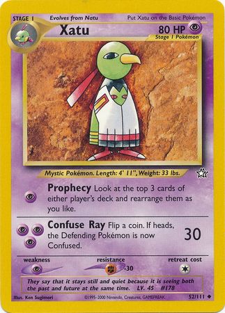 Xatu (52/111) [Neo Genesis Unlimited] | Deep Dive Games St. Marys