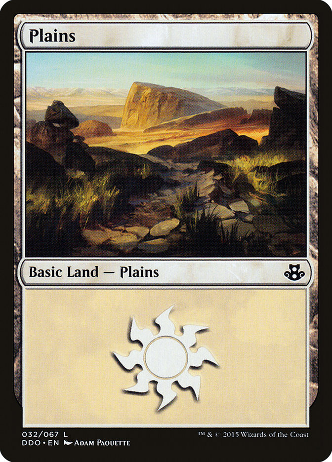 Plains (32) [Duel Decks: Elspeth vs. Kiora] | Deep Dive Games St. Marys