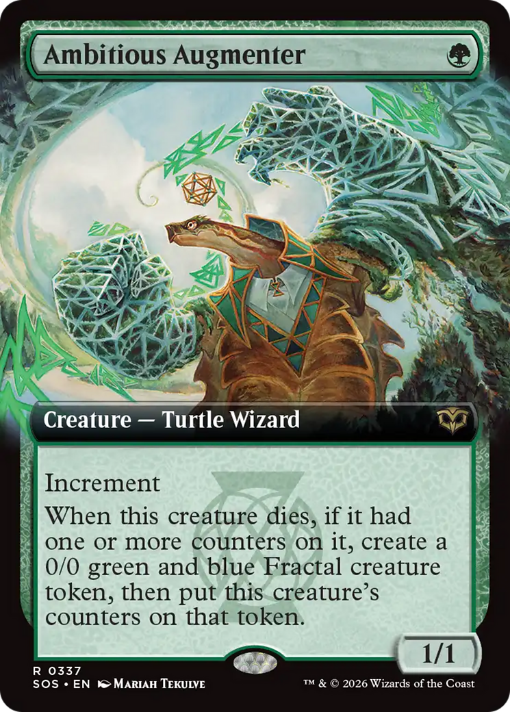 Ambitious Augmenter (Extended Art) [Secrets of Strixhaven] | Deep Dive Games St. Marys