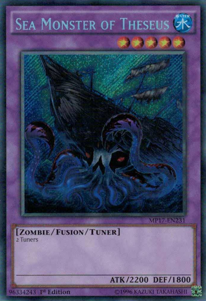 Sea Monster of Theseus [MP17-EN231] Secret Rare | Deep Dive Games St. Marys