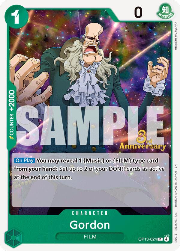Gordon [Carrying On His Will: 3rd Anniversary Tournament Cards] | Deep Dive Games St. Marys