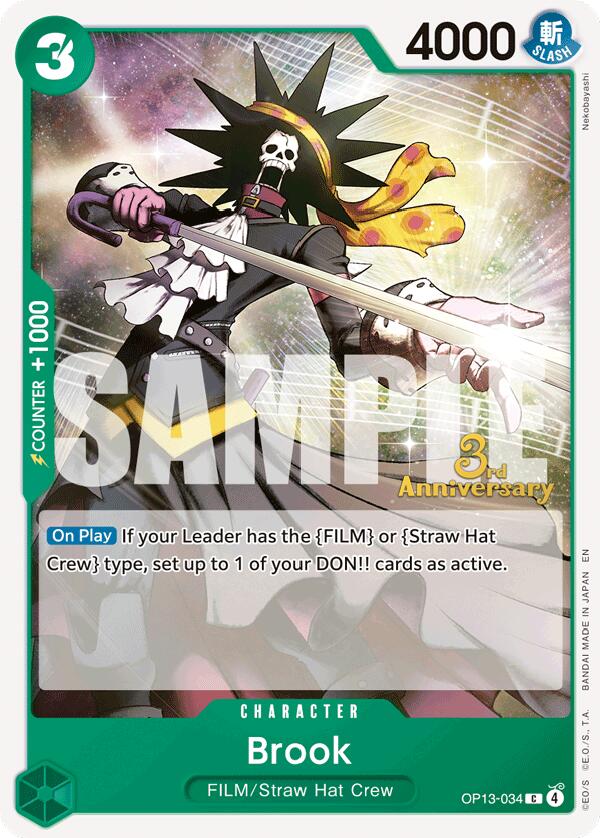 Brook [Carrying On His Will: 3rd Anniversary Tournament Cards] | Deep Dive Games St. Marys