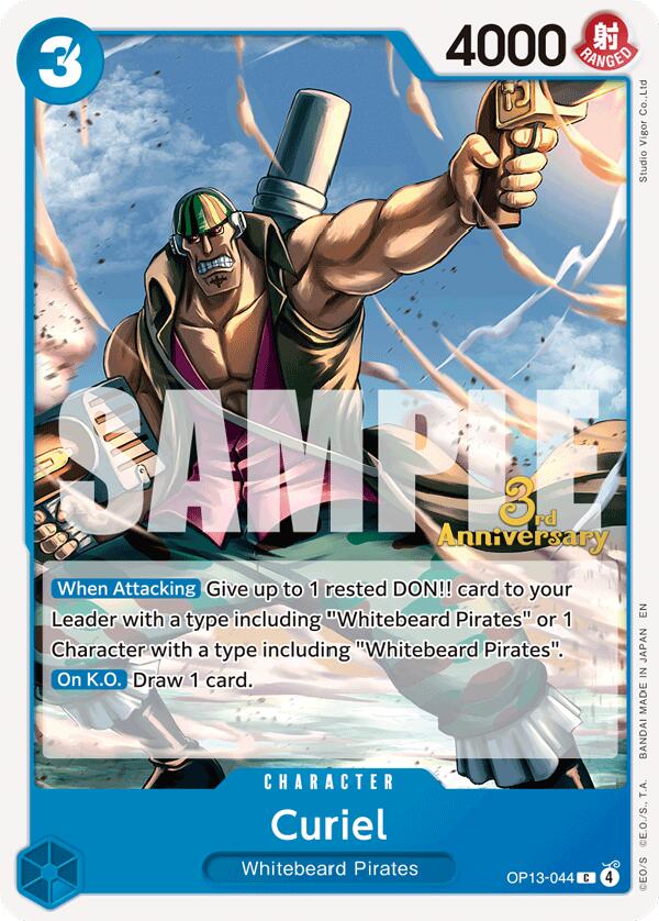 Curiel [Carrying On His Will: 3rd Anniversary Tournament Cards] | Deep Dive Games St. Marys