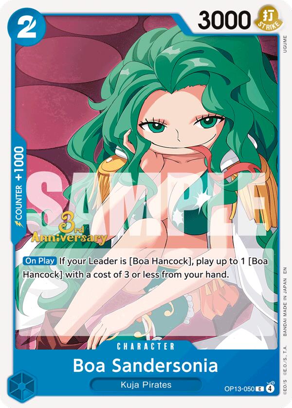 Boa Sandersonia [Carrying On His Will: 3rd Anniversary Tournament Cards] | Deep Dive Games St. Marys