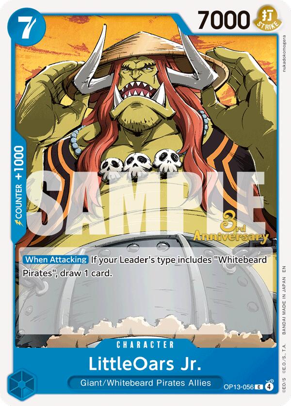 LittleOars Jr. [Carrying On His Will: 3rd Anniversary Tournament Cards] | Deep Dive Games St. Marys