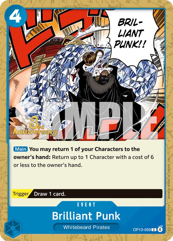 Brilliant Punk [Carrying On His Will: 3rd Anniversary Tournament Cards] | Deep Dive Games St. Marys