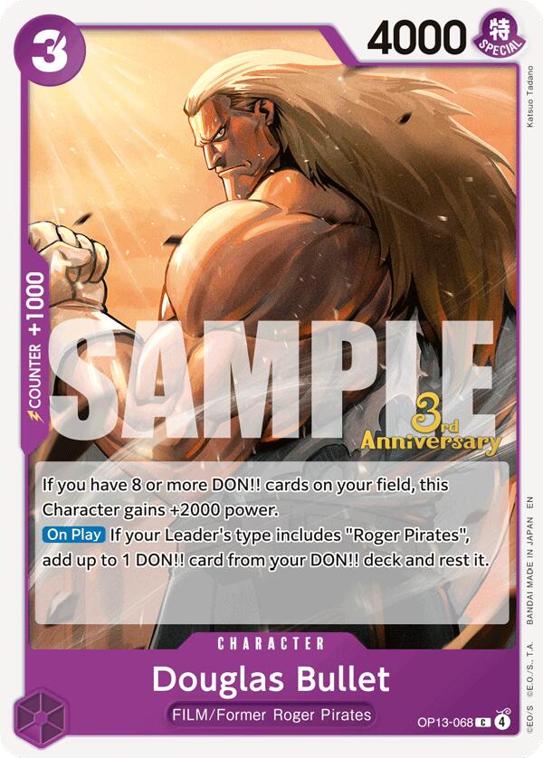 Douglas Bullet [Carrying On His Will: 3rd Anniversary Tournament Cards] | Deep Dive Games St. Marys