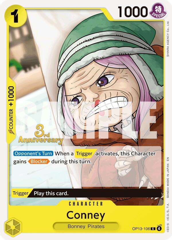Conney [Carrying On His Will: 3rd Anniversary Tournament Cards] | Deep Dive Games St. Marys