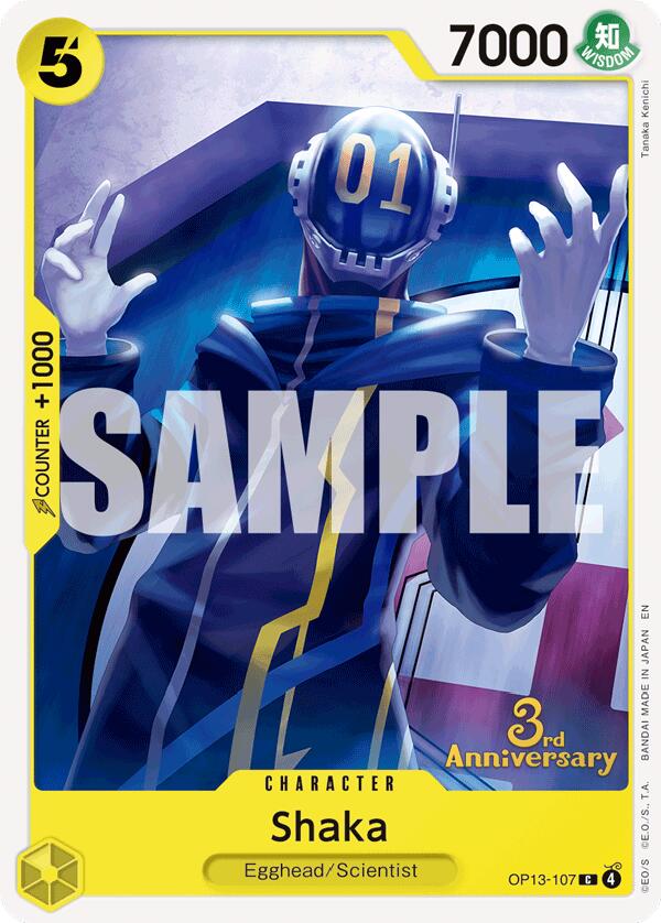 Shaka [Carrying On His Will: 3rd Anniversary Tournament Cards] | Deep Dive Games St. Marys