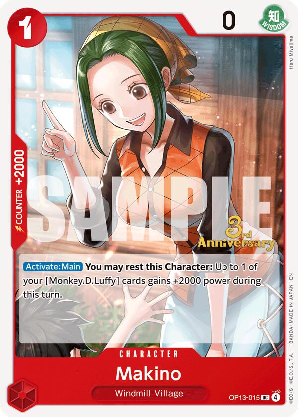 Makino [Carrying On His Will: 3rd Anniversary Tournament Cards] | Deep Dive Games St. Marys