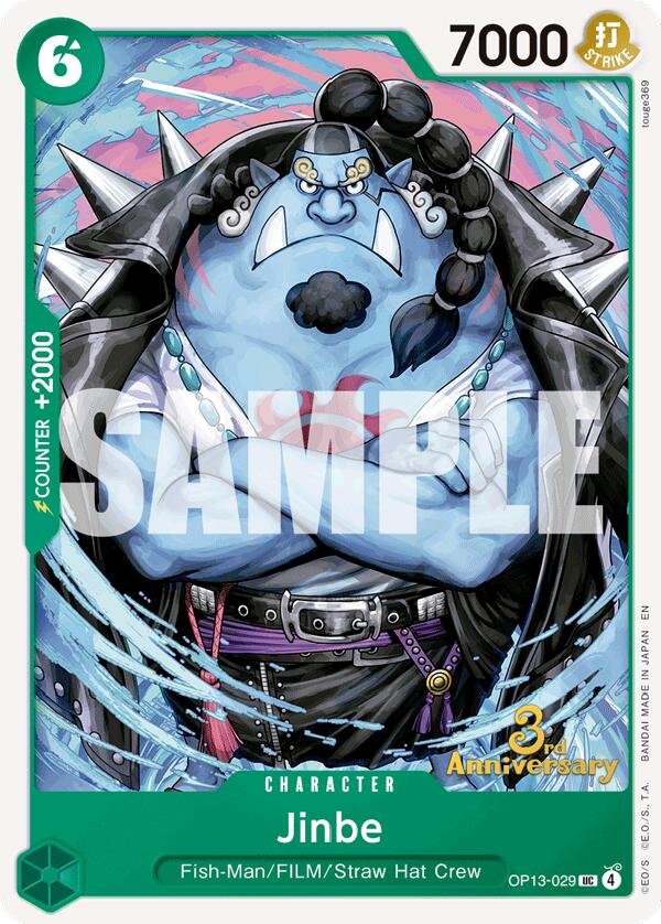 Jinbe [Carrying On His Will: 3rd Anniversary Tournament Cards] | Deep Dive Games St. Marys