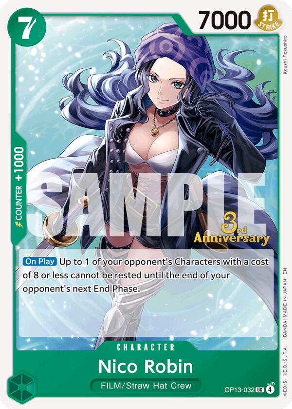 Nico Robin [Carrying On His Will: 3rd Anniversary Tournament Cards] | Deep Dive Games St. Marys