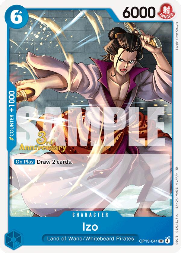 Izo [Carrying On His Will: 3rd Anniversary Tournament Cards] | Deep Dive Games St. Marys