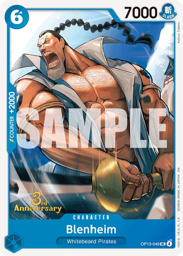 Blenheim [Carrying On His Will: 3rd Anniversary Tournament Cards] | Deep Dive Games St. Marys