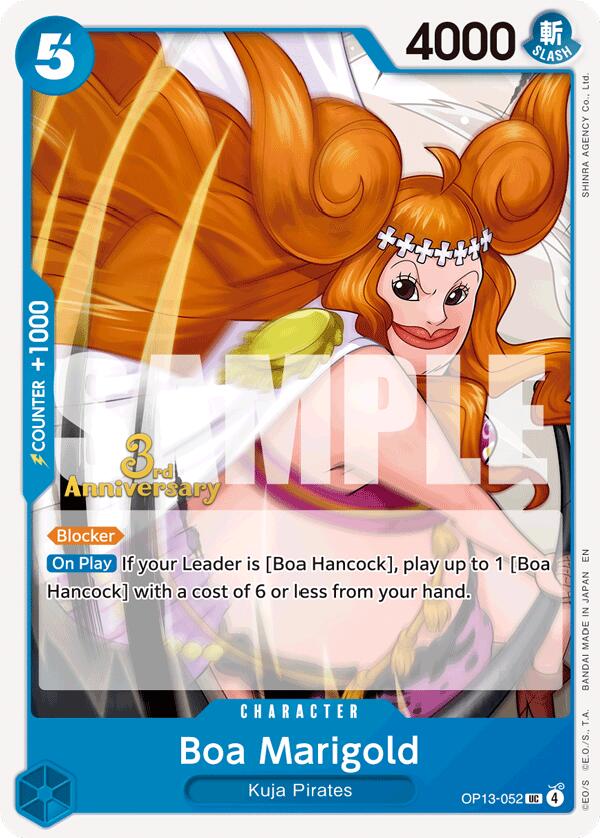 Boa Marigold [Carrying On His Will: 3rd Anniversary Tournament Cards] | Deep Dive Games St. Marys