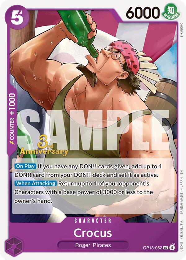 Crocus [Carrying On His Will: 3rd Anniversary Tournament Cards] | Deep Dive Games St. Marys