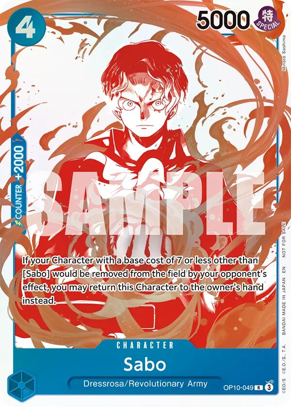 Sabo (OP10-049) (3rd Anniversary Treasure Campaign Pack) [One Piece Promotion Cards] | Deep Dive Games St. Marys