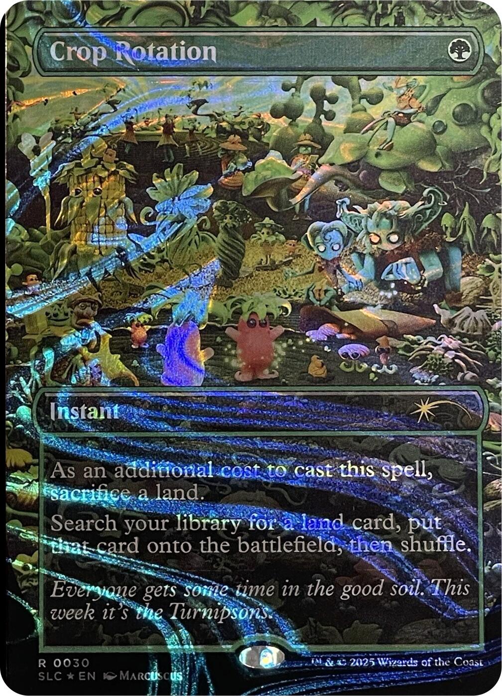 Crop Rotation (Halo Foil) [Secret Lair Countdown Kit] | Deep Dive Games St. Marys