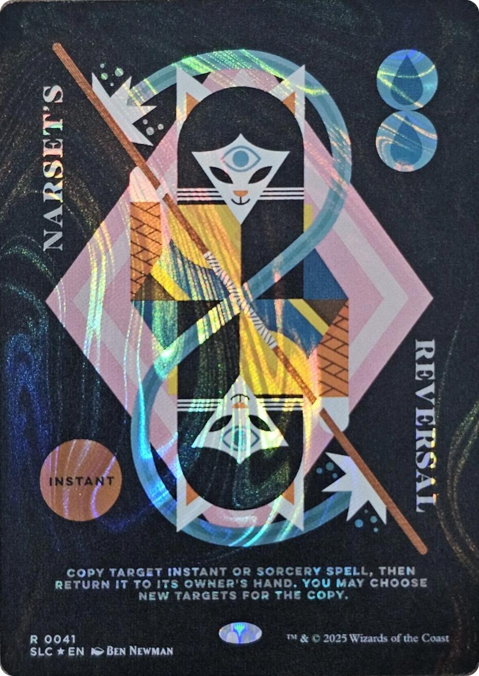 Narset's Reversal (Halo Foil) [Secret Lair Countdown Kit] | Deep Dive Games St. Marys