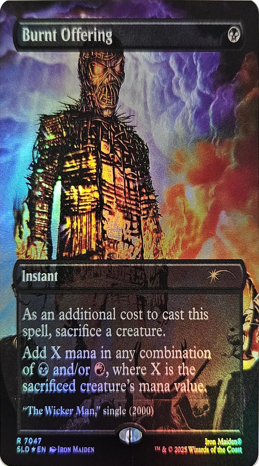 Burnt Offering (Rainbow Foil) [Secret Lair Drop Series] | Deep Dive Games St. Marys