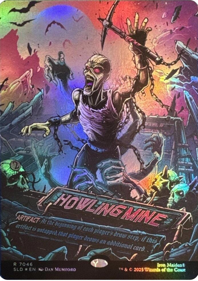 Howling Mine (7046) (Rainbow Foil) [Secret Lair Drop Series] | Deep Dive Games St. Marys